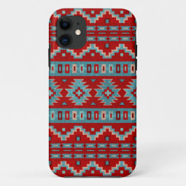 Südwest Mesas Turquoise & Red Phone Case