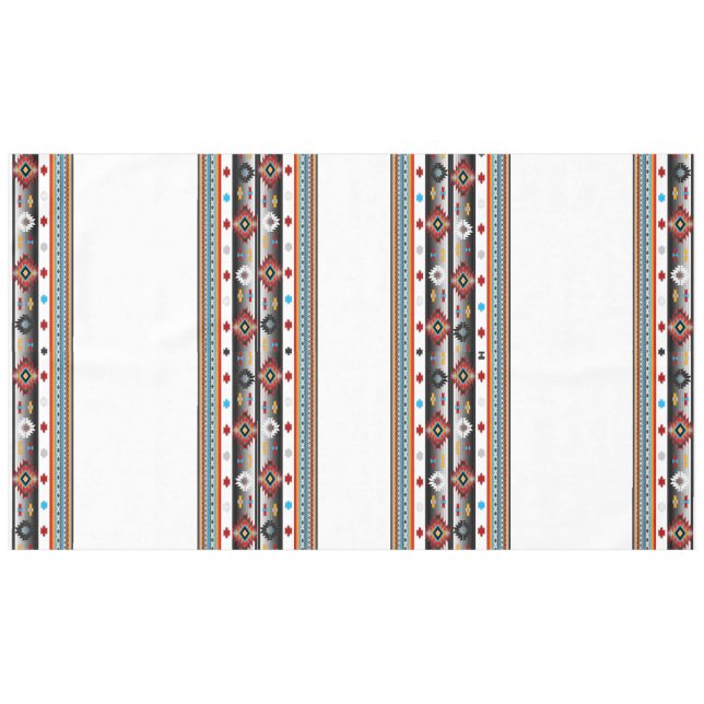 Südwest Muster #1 - Farbe anpassen Tableclout Tischdecke (Vorderseite (Horizontal))