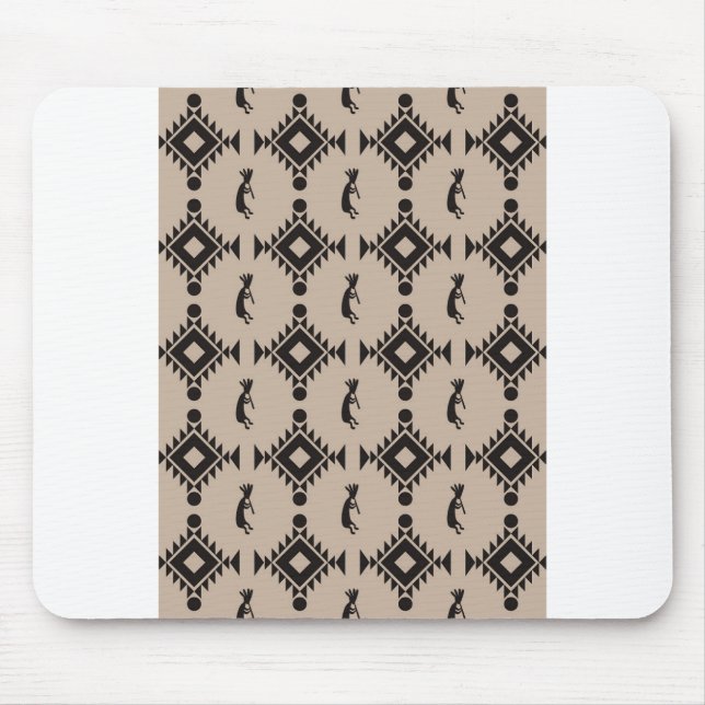 Südwest-Muster 2 Mousepad (Vorne)