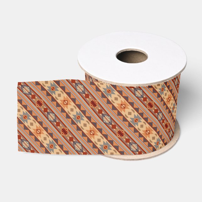 Südwest Muster Design Tan Ripsband (Spule)