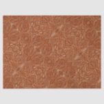 Südwest-Muster Western Landleder Seidenpapier<br><div class="desc">Südwestliches Muster Western Land Leder Gewebe Papier für rustikale Western Geschenkverpackung</div>