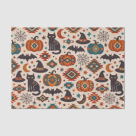 Südwest Orange Kürbis Halloween Seidenpapier