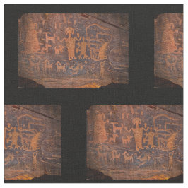 Südwest Petroglyph Baumwollgewebe Stoff