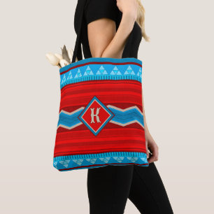 Südwest River Canyon Red Turquoise Personalisiert Tasche