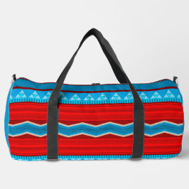 Südwest River Red Turquoise Lg Personalisiert Duffle Bag