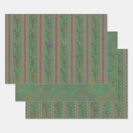 Südwest Roadrunner Sagebrush Green Geschenkpapier Set
