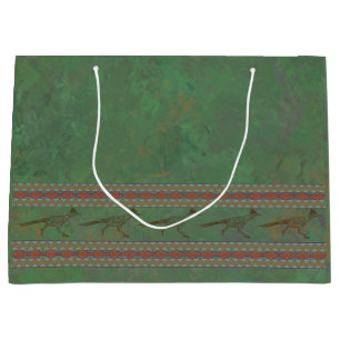 Südwest Roadrunner Sagebrush Green Große Geschenktüte