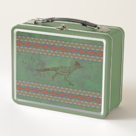 Südwest Roadrunner Sagebrush Green Metall Brotdose