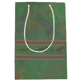 Südwest Roadrunner Sagebrush Green Mittlere Geschenktüte