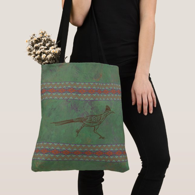 Südwest Roadrunner Sagebrush Green Tasche (Von Nahem)