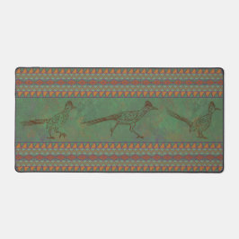 Südwest Roadrunners Geometric Sagebrush Green Schreibtischunterlage