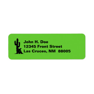 Südwest Saguaro Cactus Siesta Address Labels