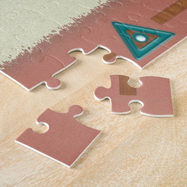 Südwest-Serenity Jigsaw Puzzle 11x14 mit Geschenkb (Seite)