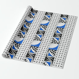 Südwest Sonnenaufgang in Blue Gift Wrap Geschenkpapier