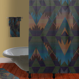 Südwest-Stammesmuster Duschvorhang