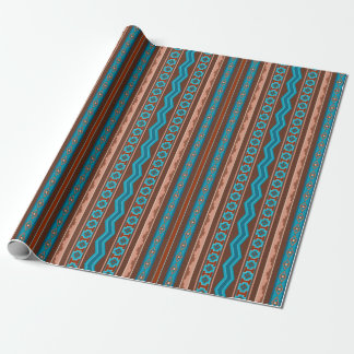 Südwest-Stil geometrisches Cameron-Gorge-Design Geschenkpapier