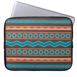 Südwest-Stil geometrisches Cameron-Gorge-Design Laptopschutzhülle