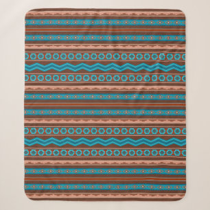 Südwest-Stil geometrisches Cameron-Gorge-Design Me Sherpadecke