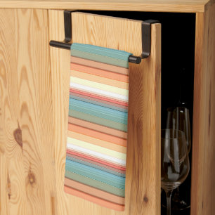 Südwest-Streifen gedämpfte Farbe Geschirrtuch