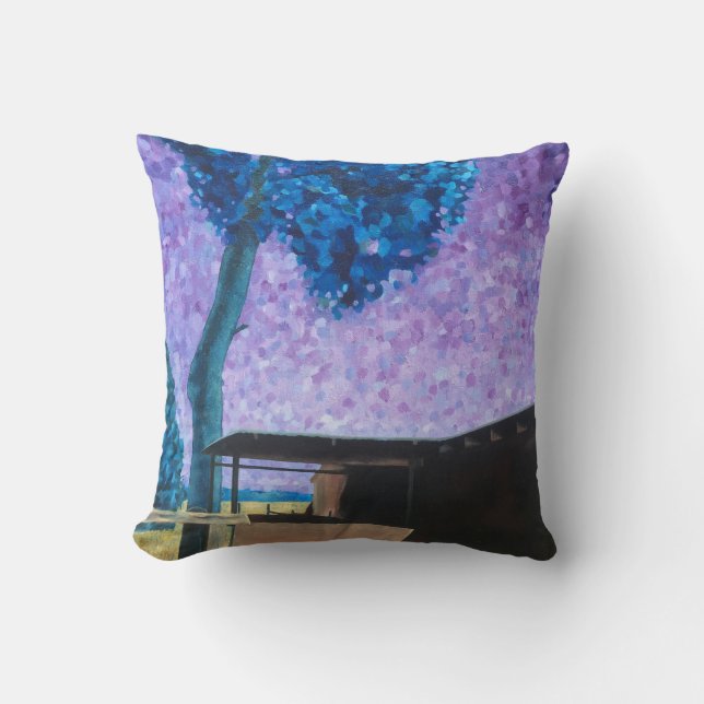 Südwest Sunset Throw Kissen (Vorderseite)