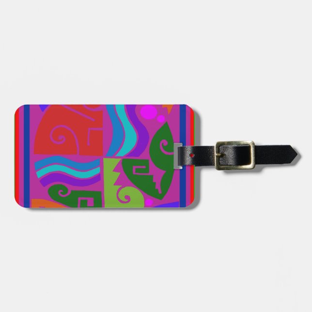 Südwest Tortuga Gepäckanhänger (Vorderseite horizontal)