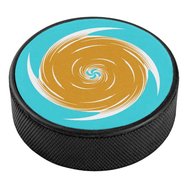 Südwest-Twirl-Muster Eishockey Puck (3/4)