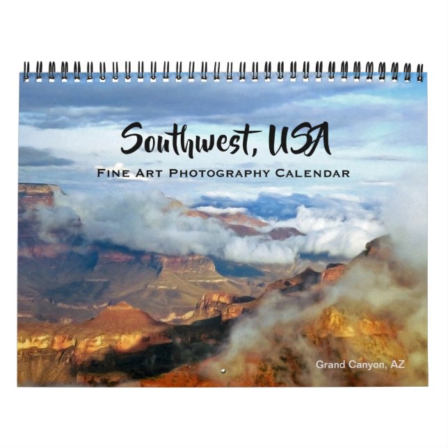 Südwest USA Fine Art Fotografy 2026 Kalender (Titelbild)