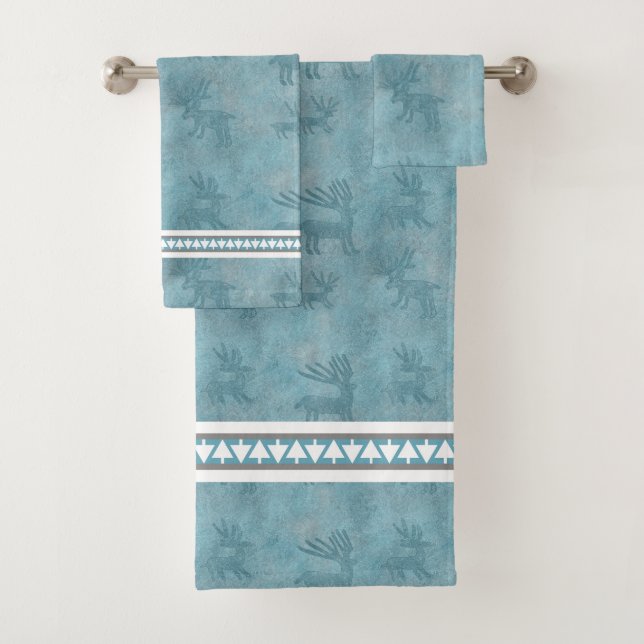 Südwest Winter Deer Badhandtuch Set (Insitu)