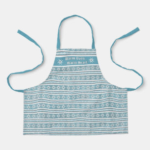 Südwest Winter Snowflake Pinien Personalisiert Kle Schürze