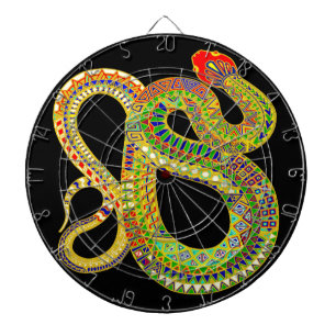 Südwest-Wüsten-Klapperschlange Dartscheibe