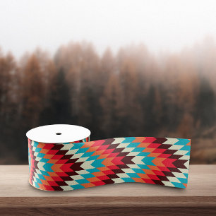 Südwestamerikanisches natives Muster Ripsband