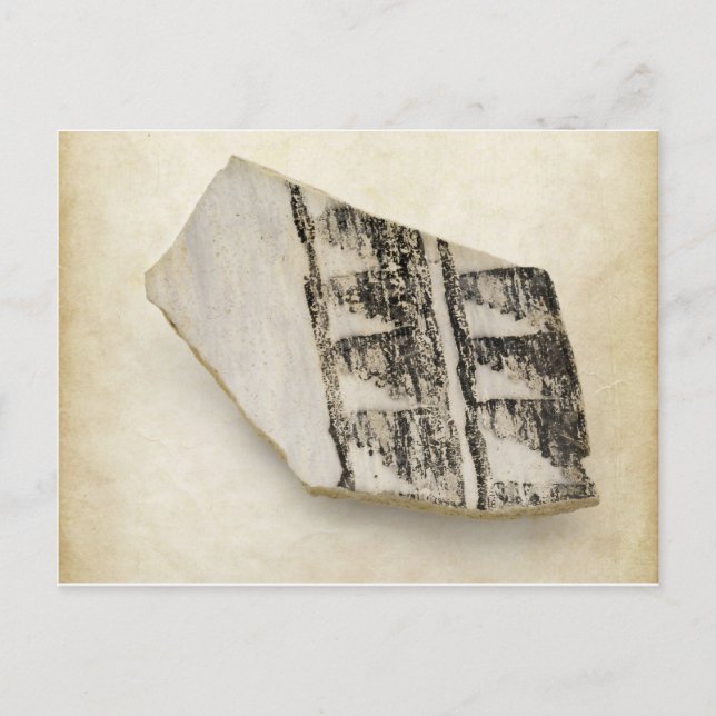 Südwestantike anasazi Indianerpotterie Postkarte (Vorderseite)