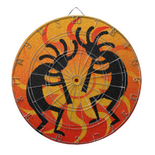 Südwestentwurf, der Kokopelli tanzt Dartscheibe