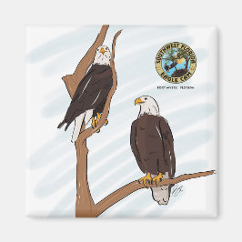 Südwestflorida Eagle Cam Magnet