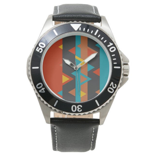 Südwestgeometrie Armbanduhr (Vorderseite)