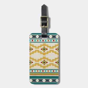 Südwestgeometrie III Gepäckanhänger