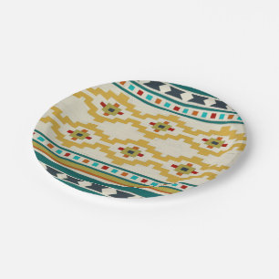 Südwestgeometrie III Pappteller