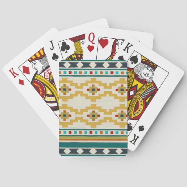 Südwestgeometrie III Spielkarten (Rückseite)