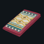 Südwestgeometrie III Trifold Geldbörse<br><div class="desc">Muster</div>