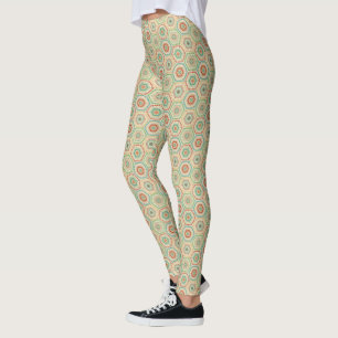 Südwesthexagon-Muster SüdwestGeo-Schritt-  Leggings