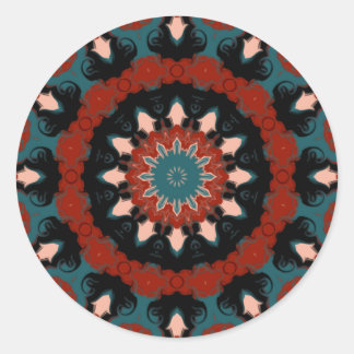 Südwestkaleidoskop Runder Aufkleber