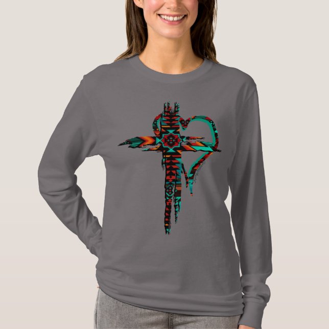 Südwestkreuz und Herz T-Shirt (Vorderseite)