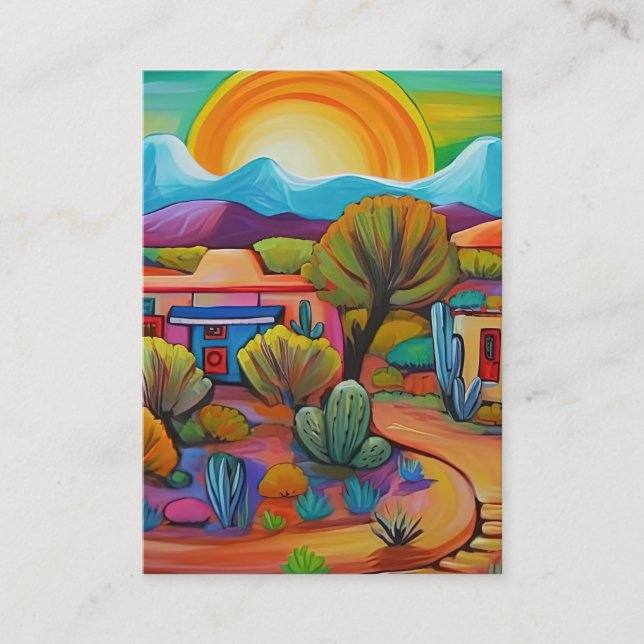 Südwestlandschaft Hintergrund Visitenkarte (Vorderseite)