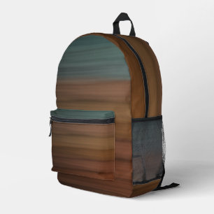 Südwestlich gestrichene Wüste Imitate Holz Bedruckter Rucksack