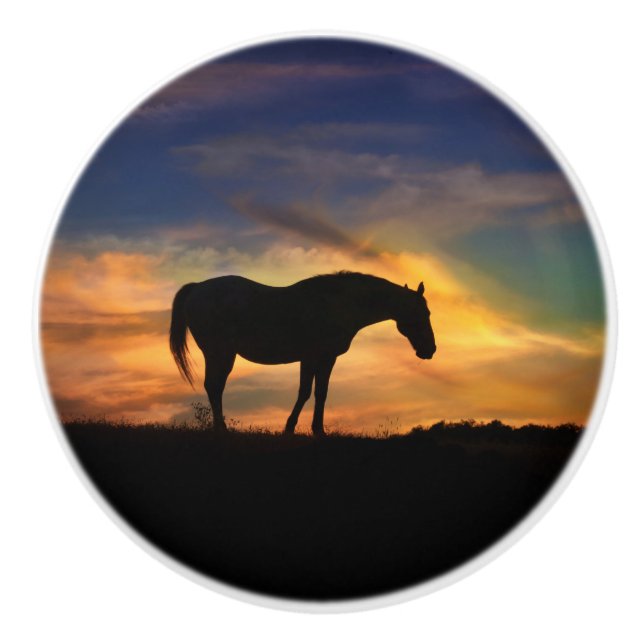 Südwestlich von Sunset Horse Knobs and Puls Keramikknauf (Vorderseite)