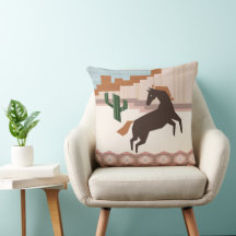 Südwestlich von Wild Brown Horse & Cactus |