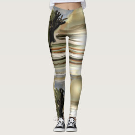 Südwestliche Abstrakte Kunst Leggings