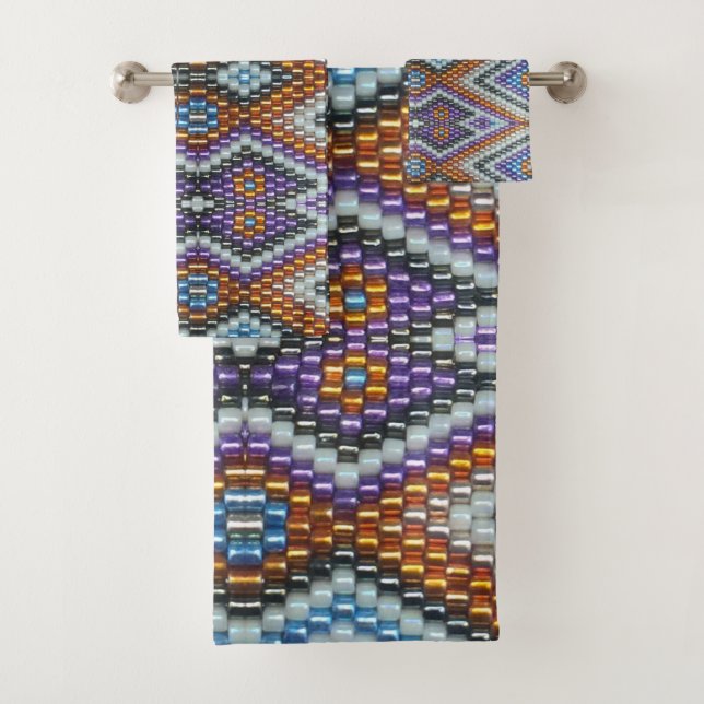 Südwestliche Beerenkunst Badhandtuch Set (Insitu)