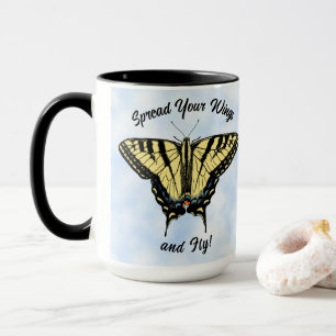 Südwestliche Gelbbbutterfliege Personalisiert Tasse