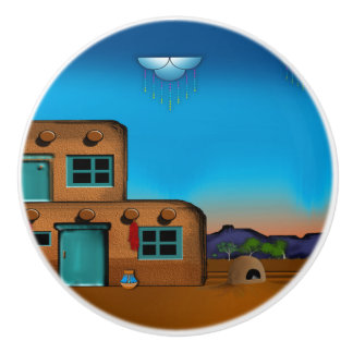 Südwestliche Keramik-Griffe Keramikknauf